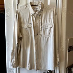 Poncho Long Sleeve Regular fit XL in Khaki. NWOT